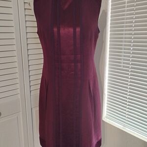Nanette Lepore Plum Sleeveless Mini Dress